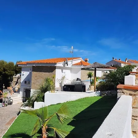 Casa Ibicenca Con Piscina Privado Feriehus Peñíscola