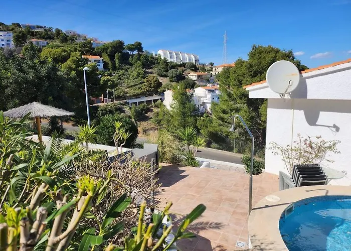 Casa Ibicenca Con Piscina Privado * Peñíscola
