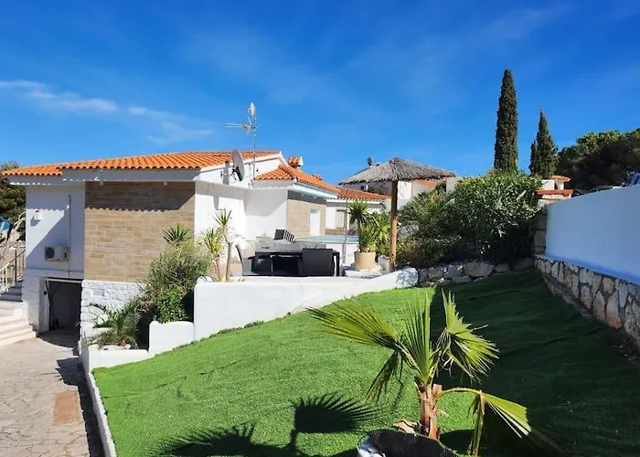 Casa Ibicenca Con Piscina Privado * Peñíscola