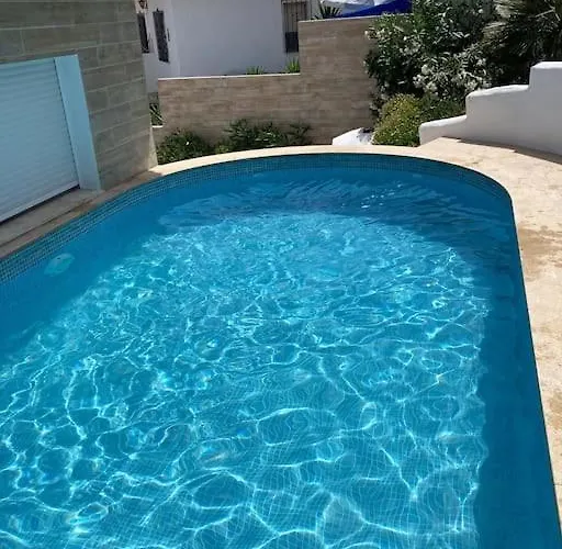 Сasa de vacaciones Casa Ibicenca Con Piscina Privado Peñíscola